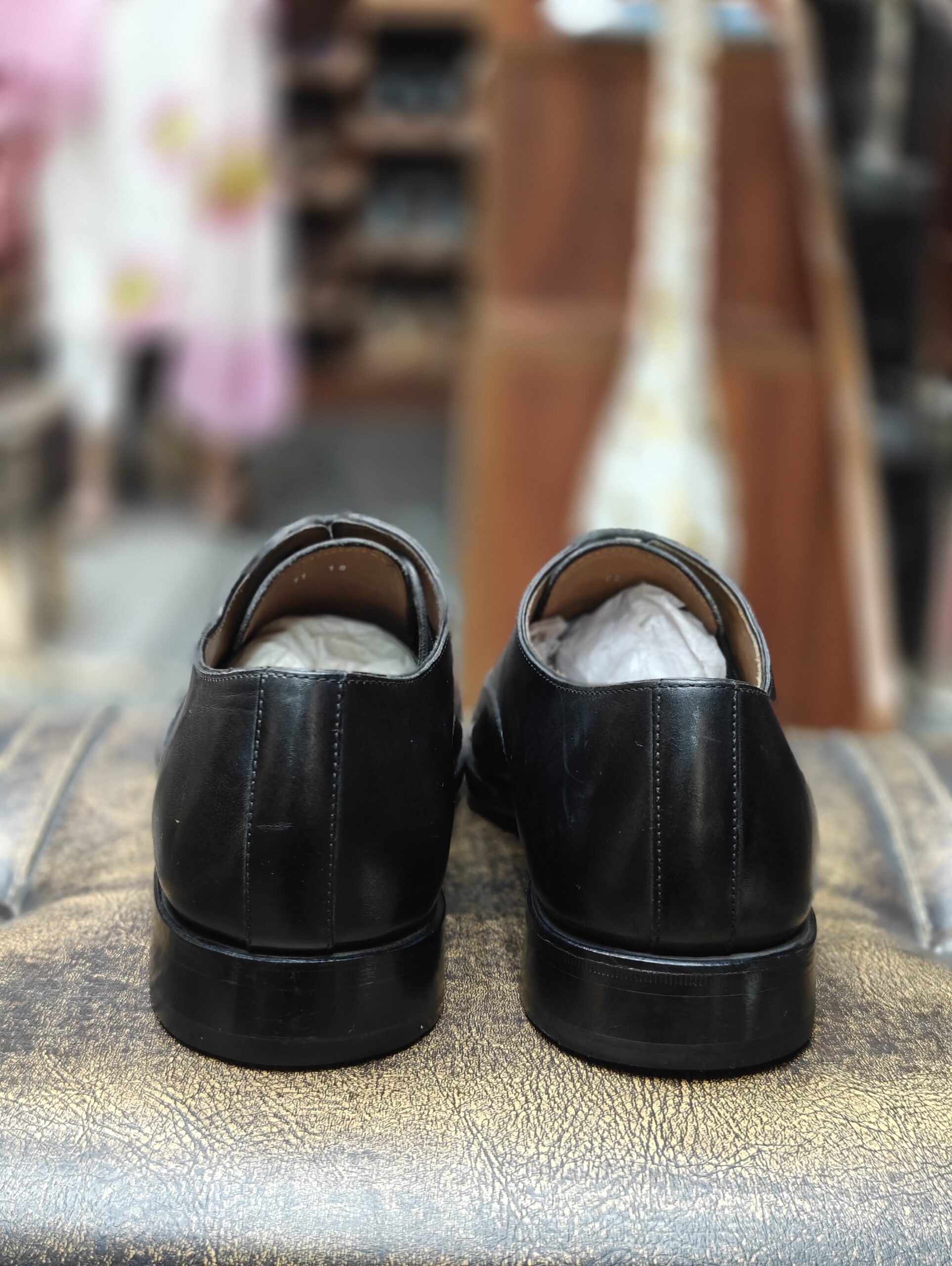 LODING Blake Stitch Black Cap Toe Oxford 4 LODING Blake Stitch Black Cap Toe Oxford - Image 2