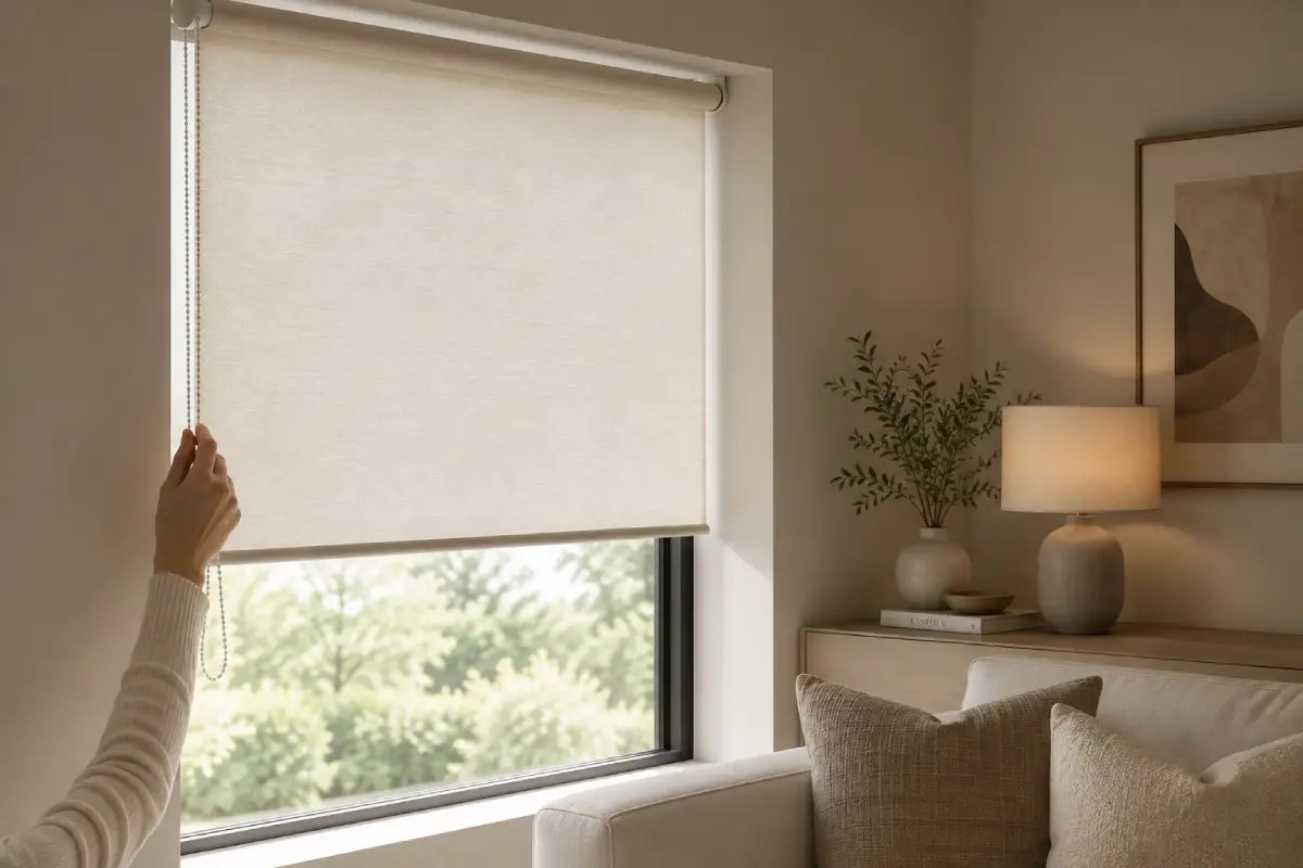 Manual Roller Shades