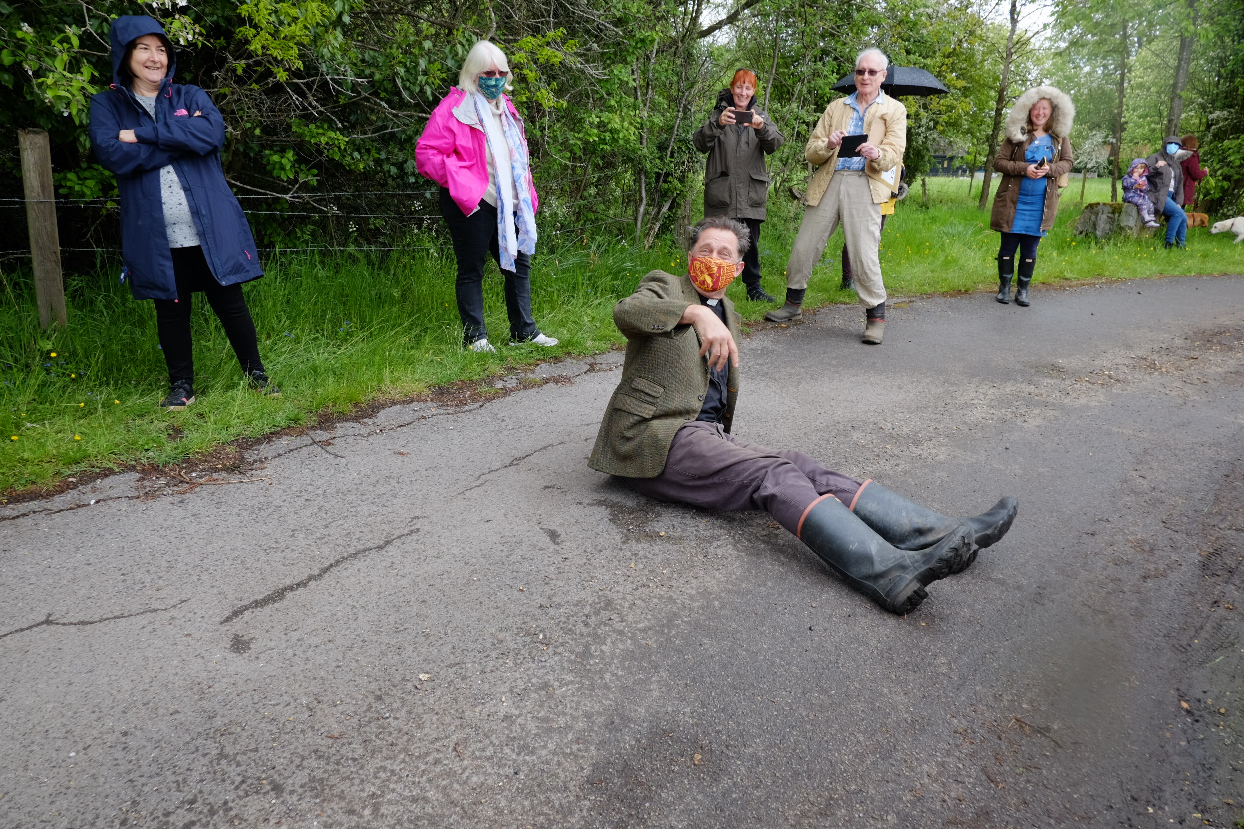 Protest in Ash Green