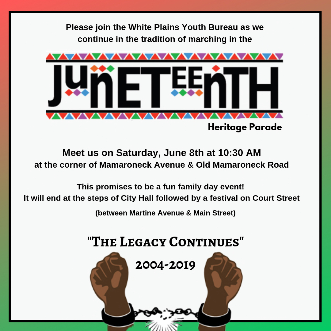 Juneteenth marching