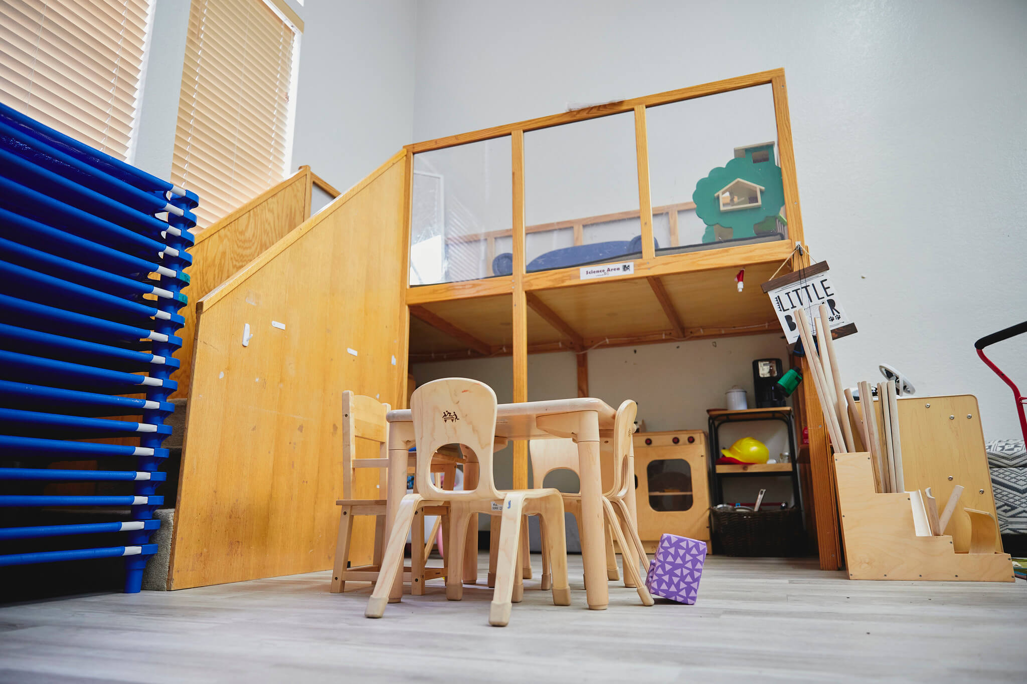 Inside of the children center