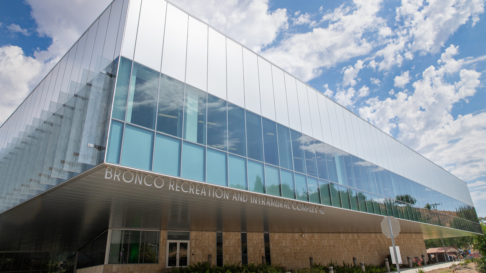 outside of bronco recreation intramural complex