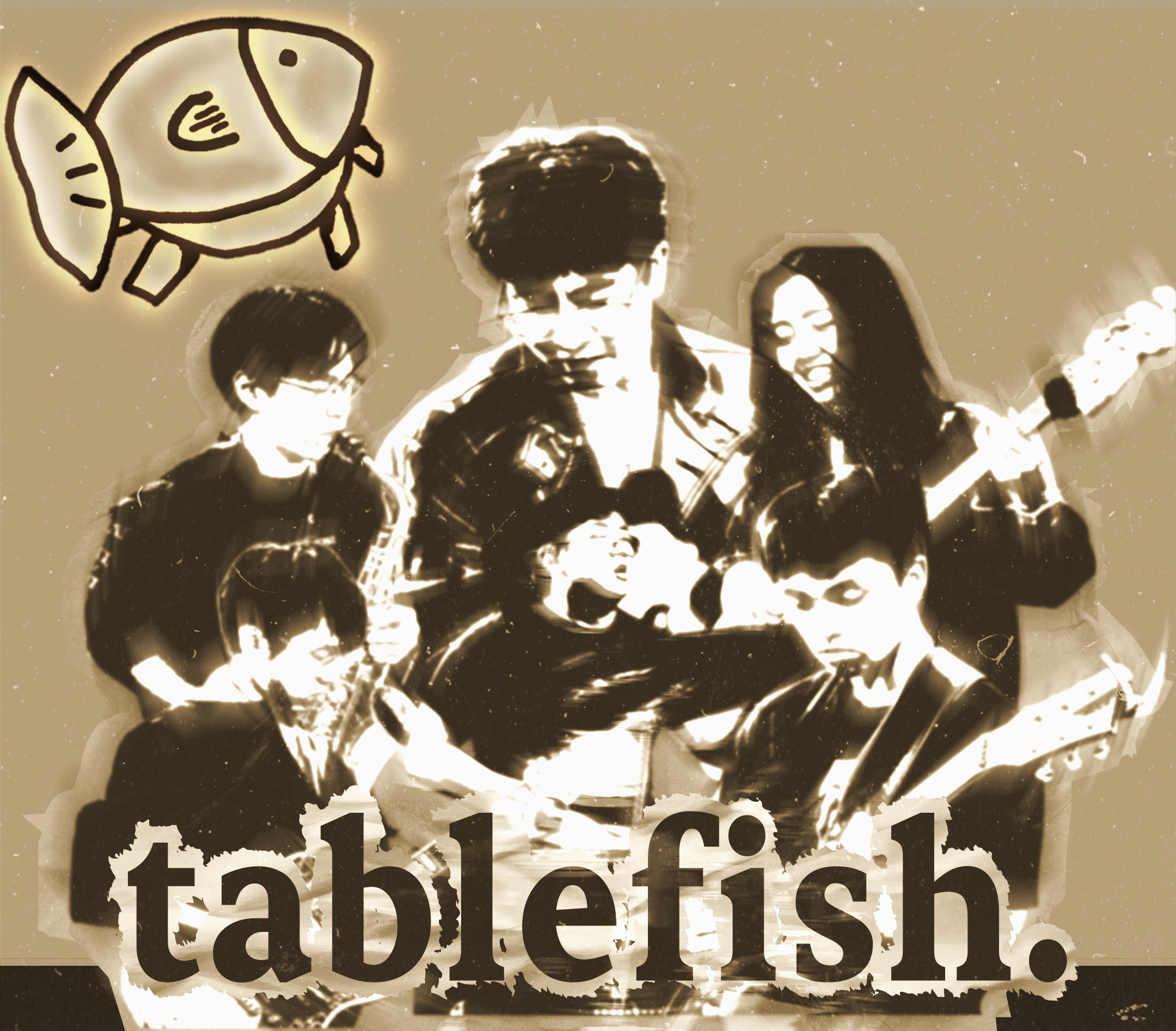 Image of band playing multiple instruments