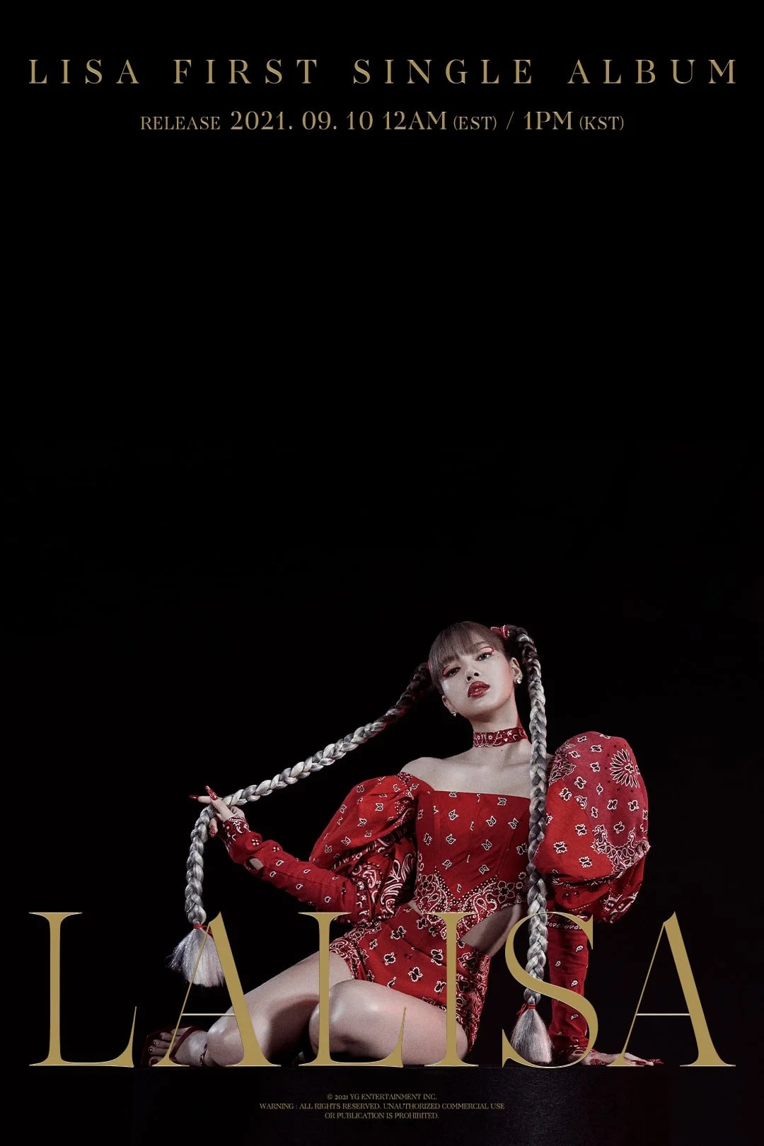 Lisa (BLACKPINK) anuncia data de estreia solo e revela teaser para