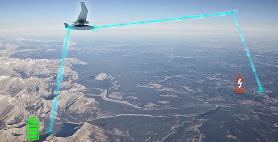 US aims to power up drones with lasers