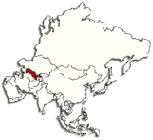 Carte de l’Ouzbékistan