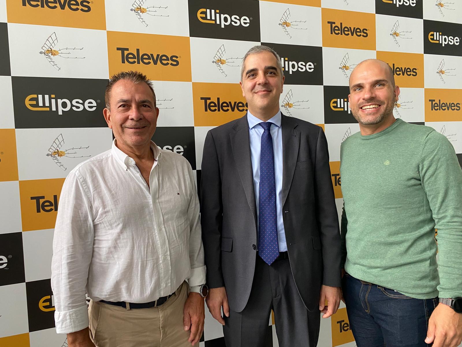 Asinelte en la Junta de Fenie en Santiago, Patrocinada por Televés