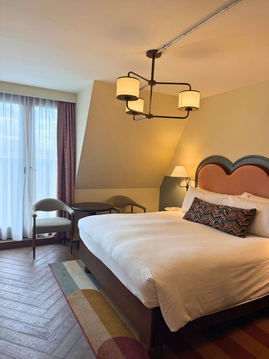Bedroom at the Hoxton