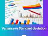Variance Vs Standard Deviation Difference And Comparison
