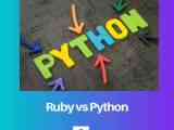 Ruby Vs Python Difference And Comparison