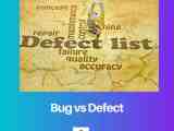 Bug Vs Defect Difference And Comparison