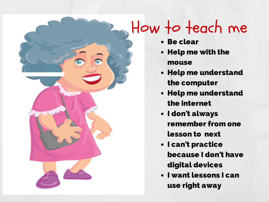 Elders and computers