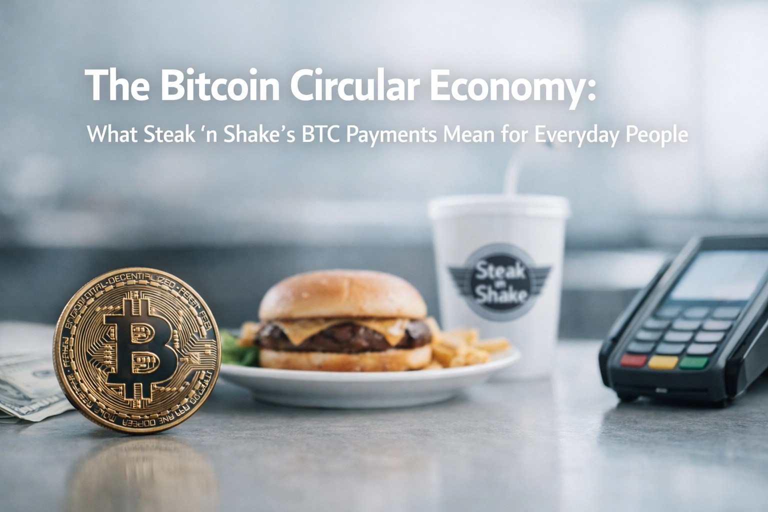 The Bitcoin Circular Economy: What Steak ’n Shake’s BTC Payments Mean for Everyday People