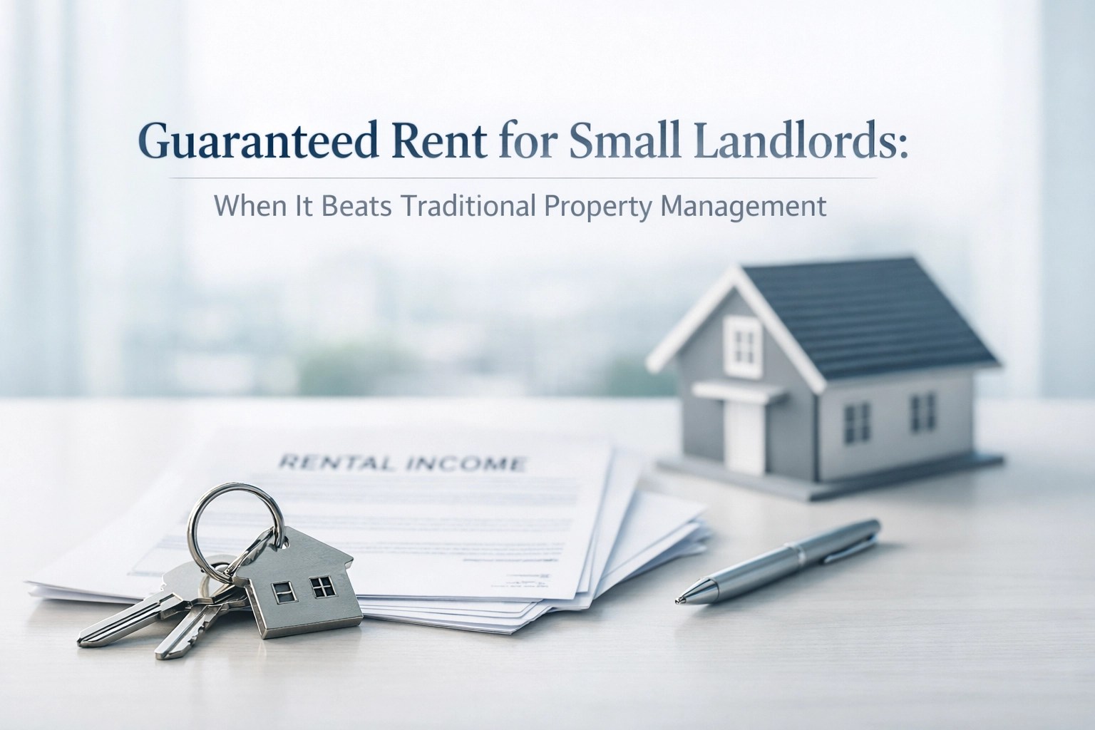 Guaranteed Rent for Small Landlords: Is It Better Than Property Management?