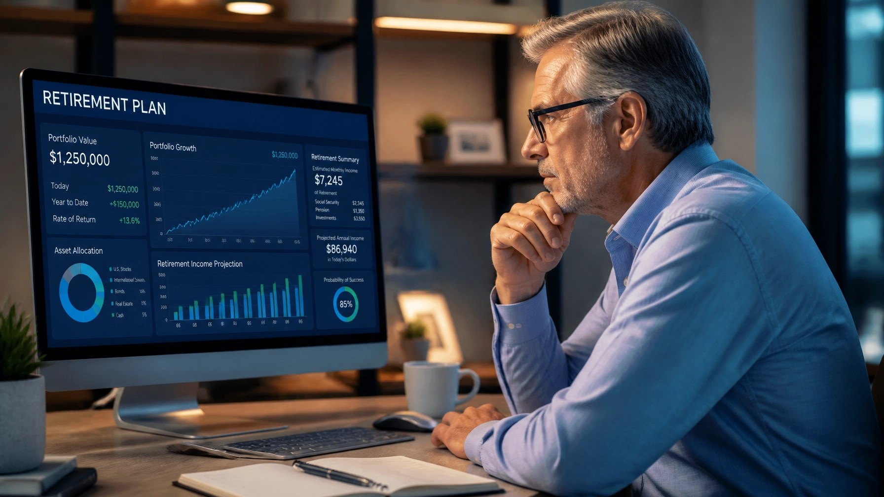 The Retirement Double Squeeze: Median Savings & AI Threats