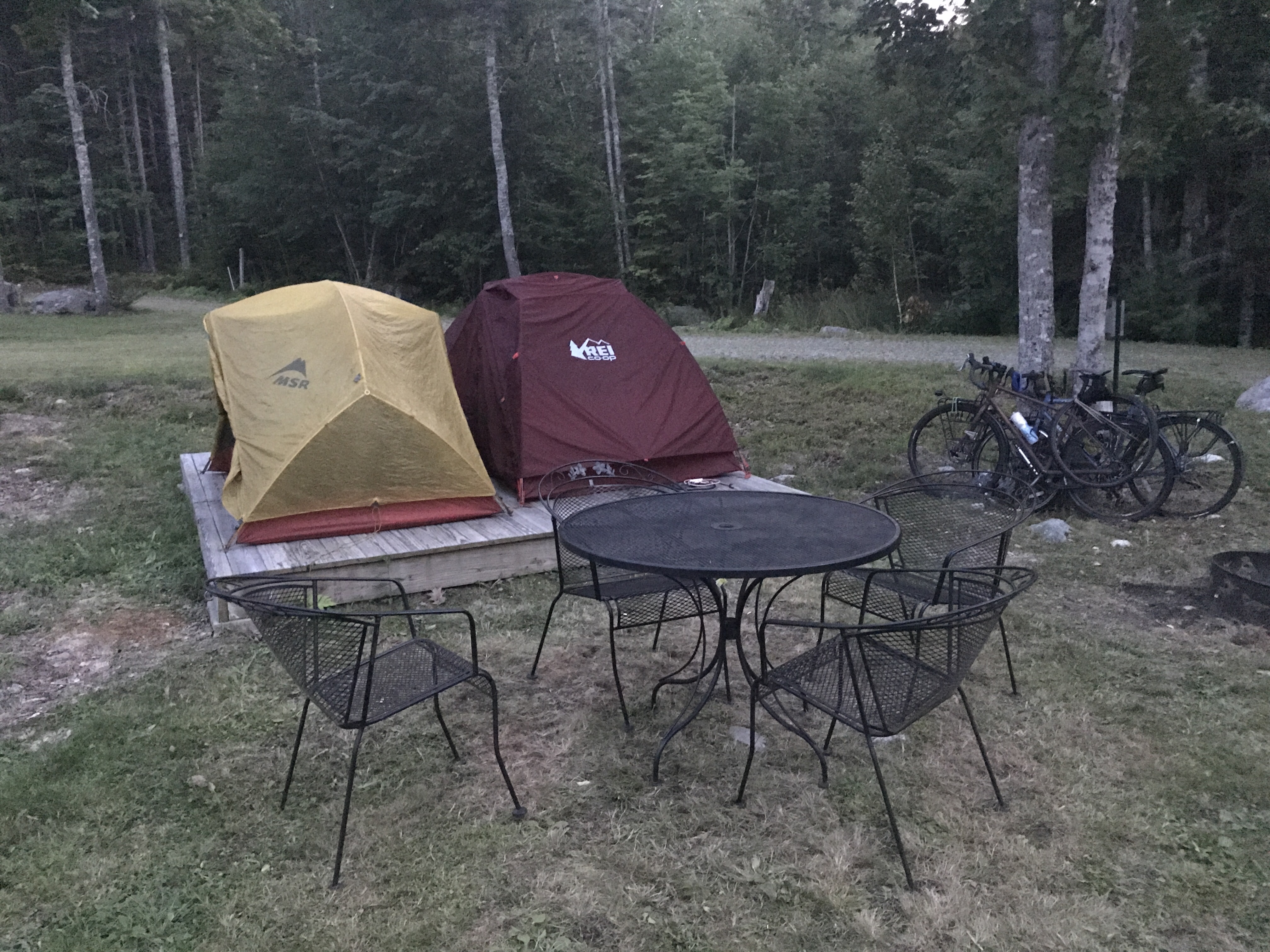 Our last campsite of the trip