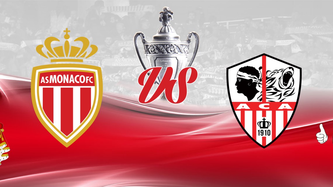 AS Monaco / AC Ajaccio : Le groupe.