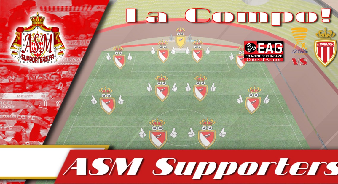 Guingamp-Monaco : Les compositions Guingamp-Monaco : Les compositions
