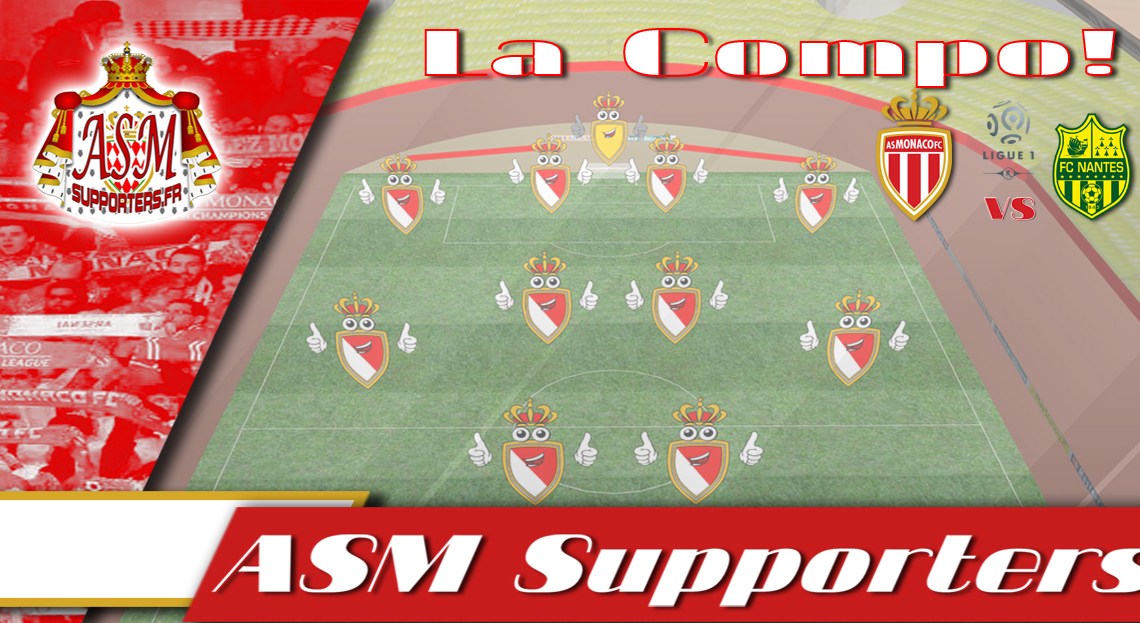 Monaco-Nantes : Les compositions, avec Golovin titulaire Monaco-Nantes : Les compositions, avec Golovin titulaire