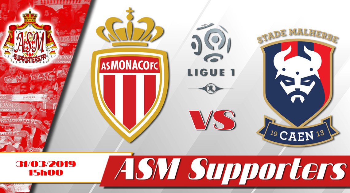 Monaco – Caen : Le groupe caennais