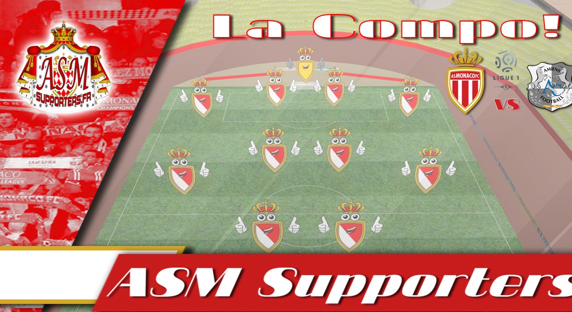 Monaco-Amiens: Les compositions officielles Monaco-Amiens: Les compositions officielles