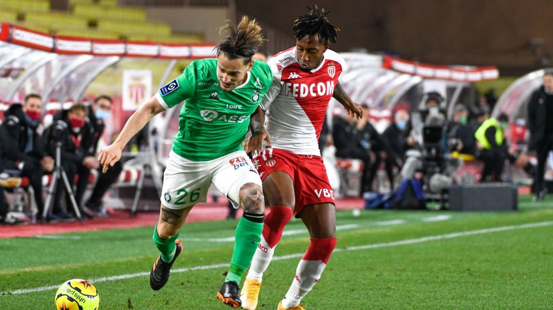 Monaco fait match nul (2-2) face à l’ASSE Monaco fait match nul (2-2) face à l’ASSE