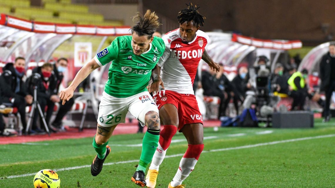 Monaco fait match nul (2-2) face à l’ASSE