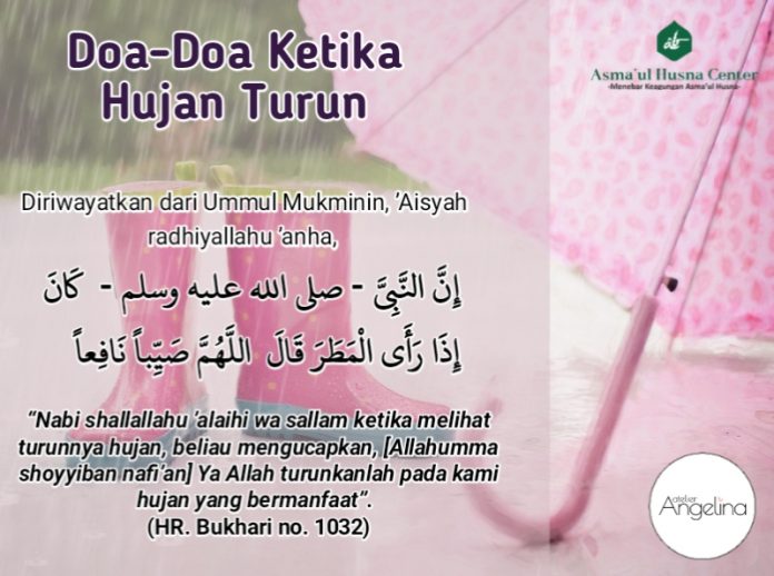  On Doa Hal demikian menjadi indikasi kuat bahwa doa itu akan segera terkabul.