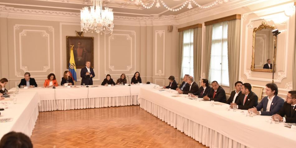 Conversación nacional de Duque girará sobre seis grandes temas