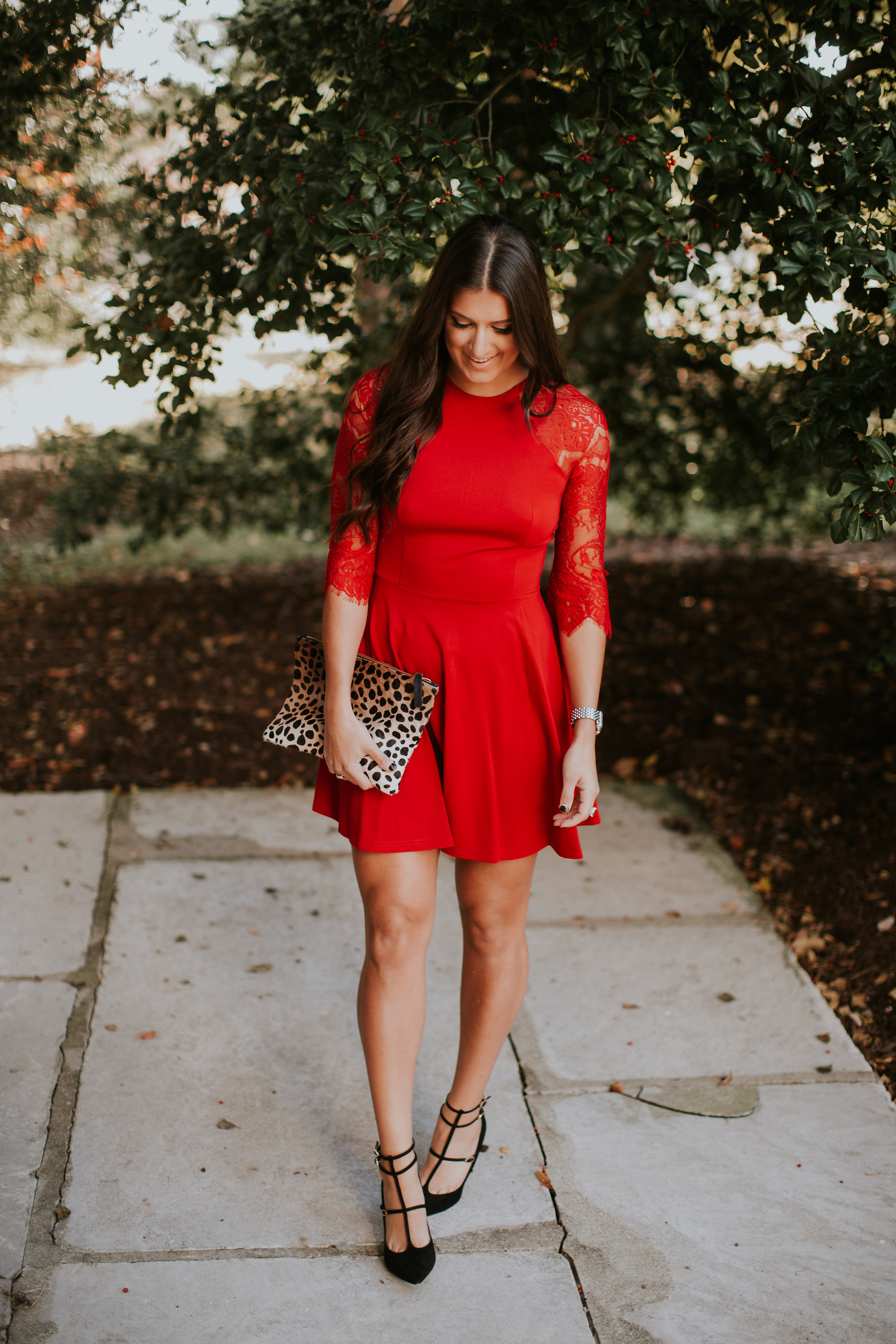 Red Lace Dress A Southern Drawl