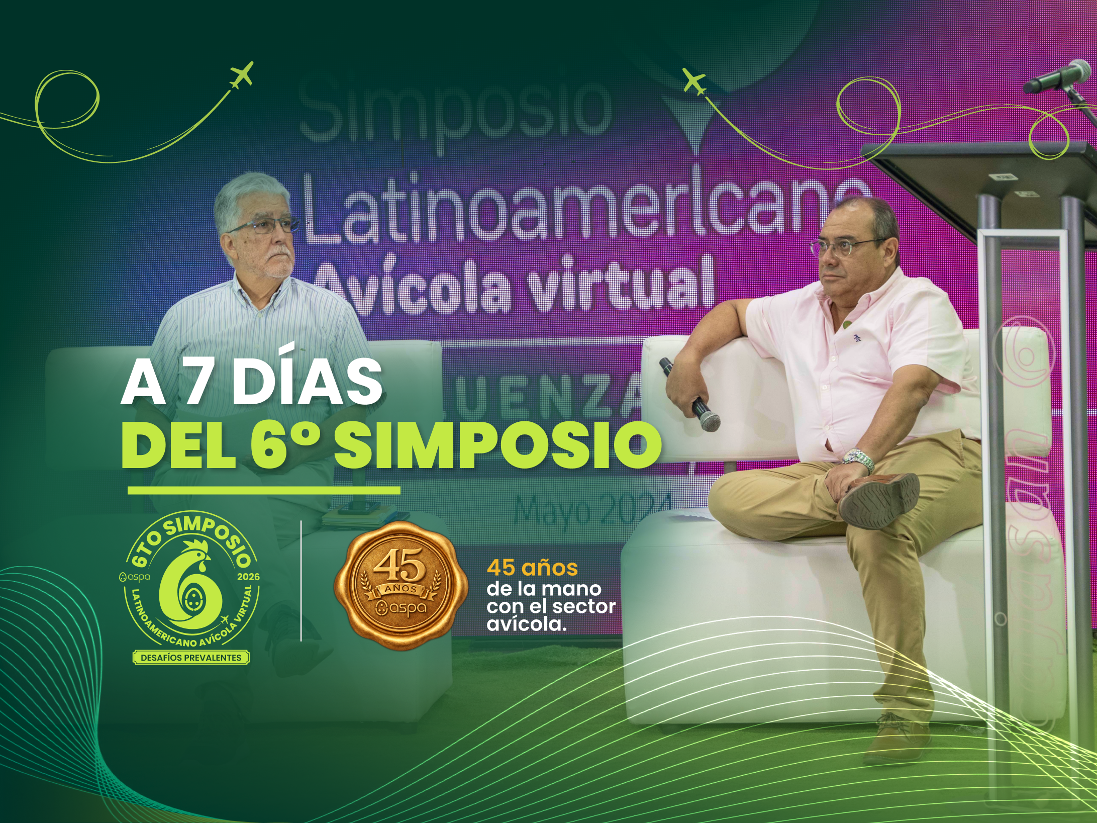 6.º Simposio Latinoamericano Virtual de Avicultura ASPA 2026 - 2 de octubre