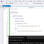 How To Check If A String Is Not Null Or Empty In C Net Aspdotnethelp Com - Incredible Abstract Pattern - Retina