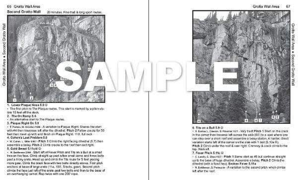 Independence Pass Rock Climbing Sample Page