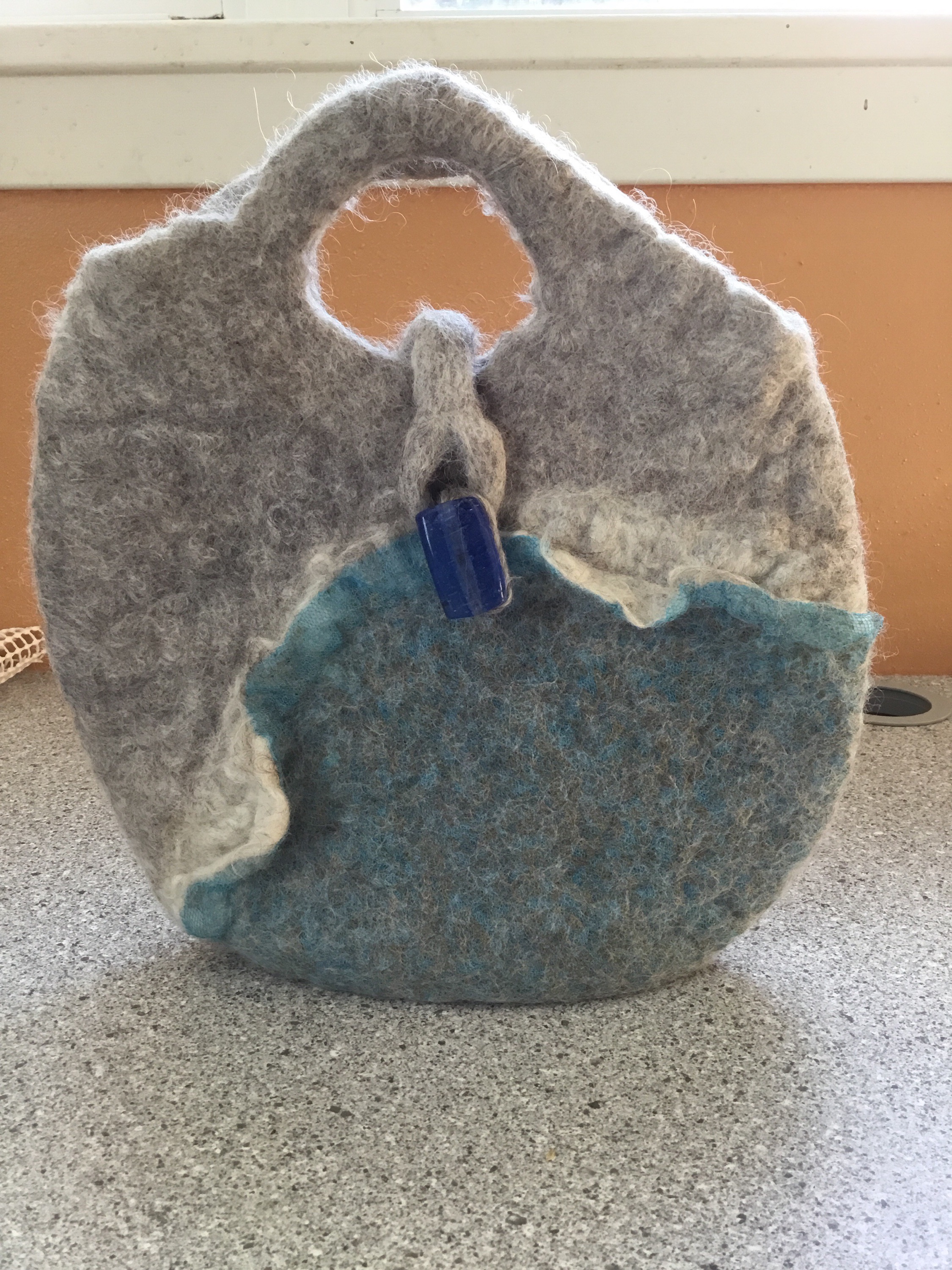 Wool and Lace Handbag