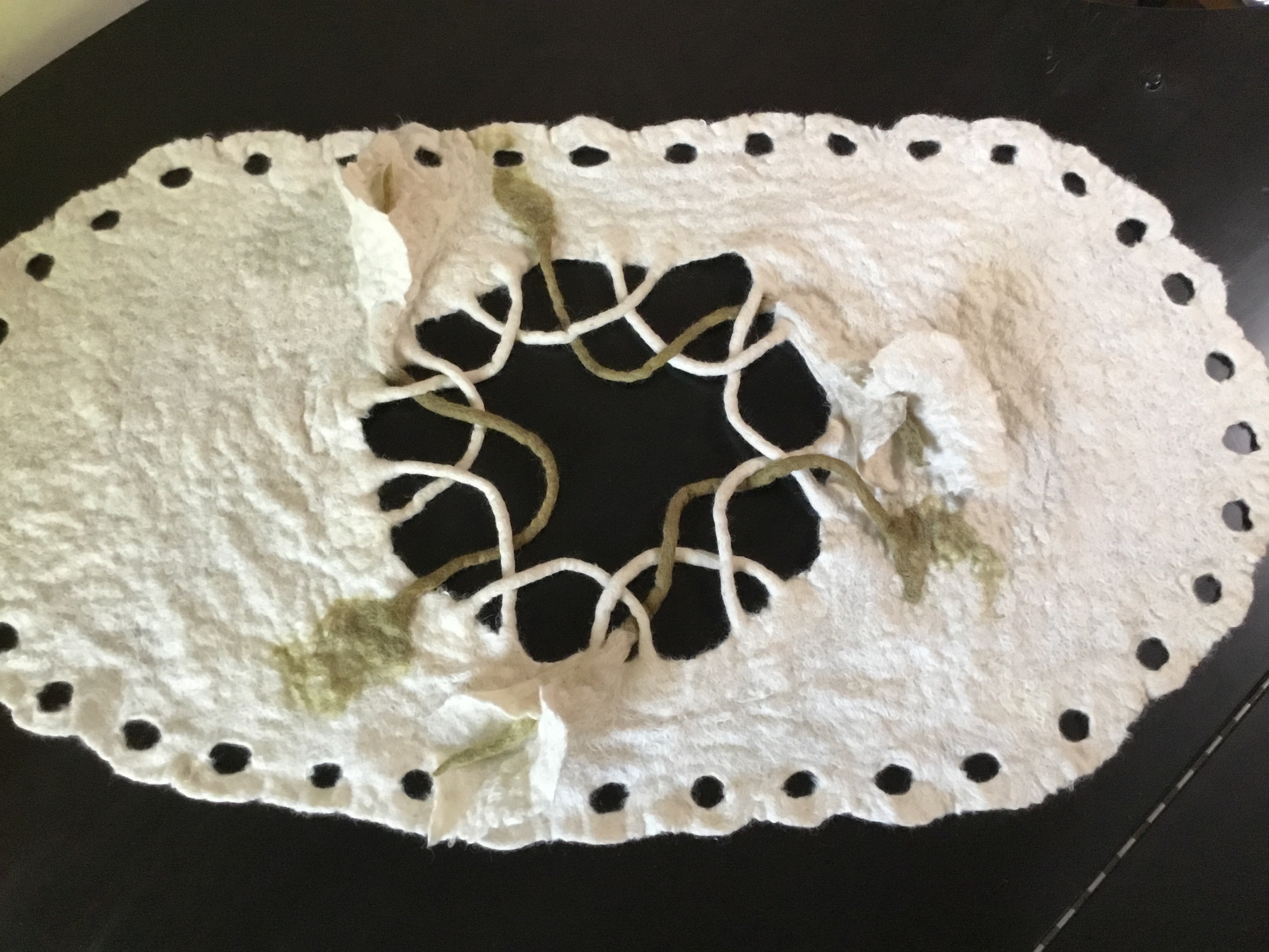 Calla Lily table runner