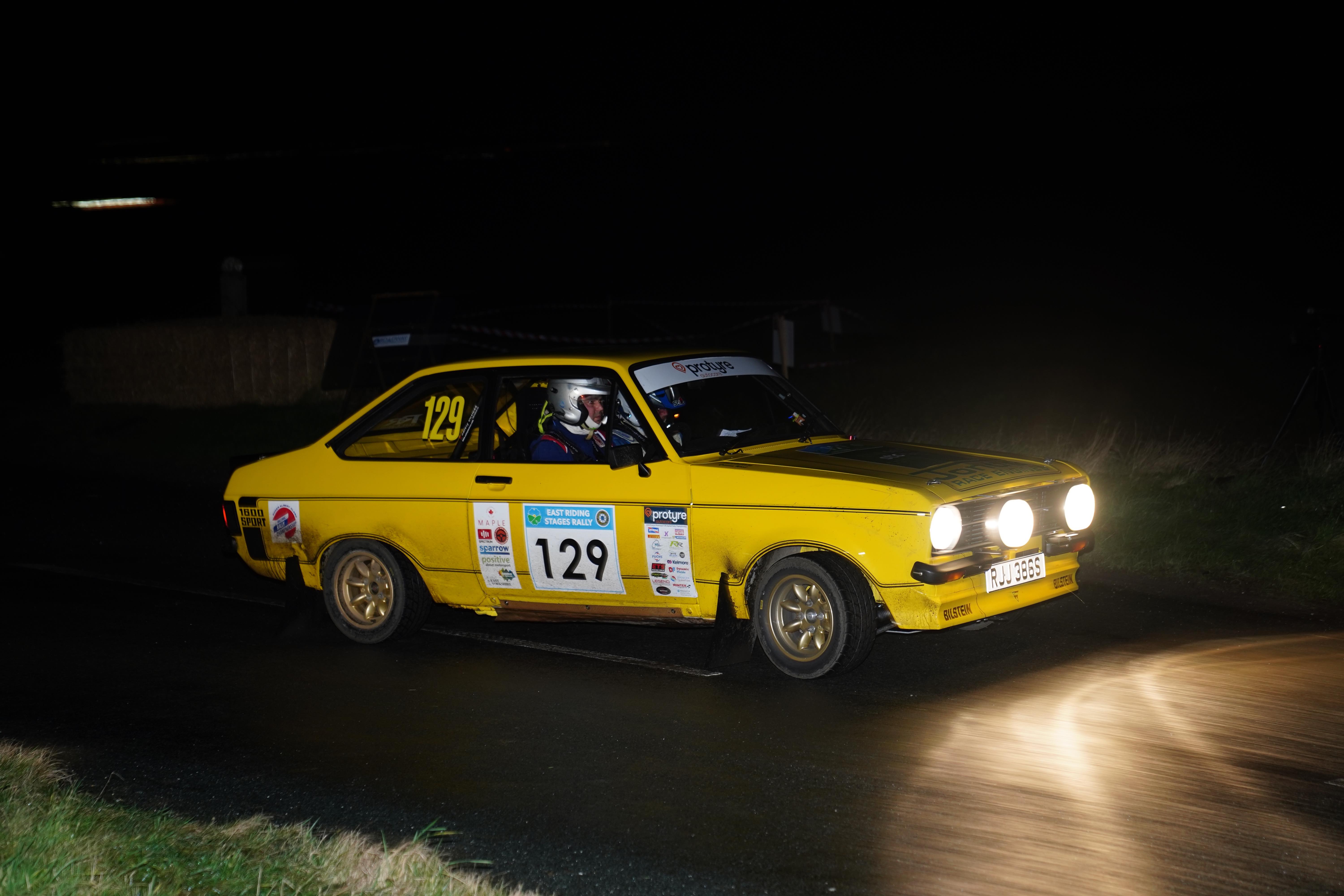 Matthew Baddeley wins Class H1 on his asphalt rally driving debut