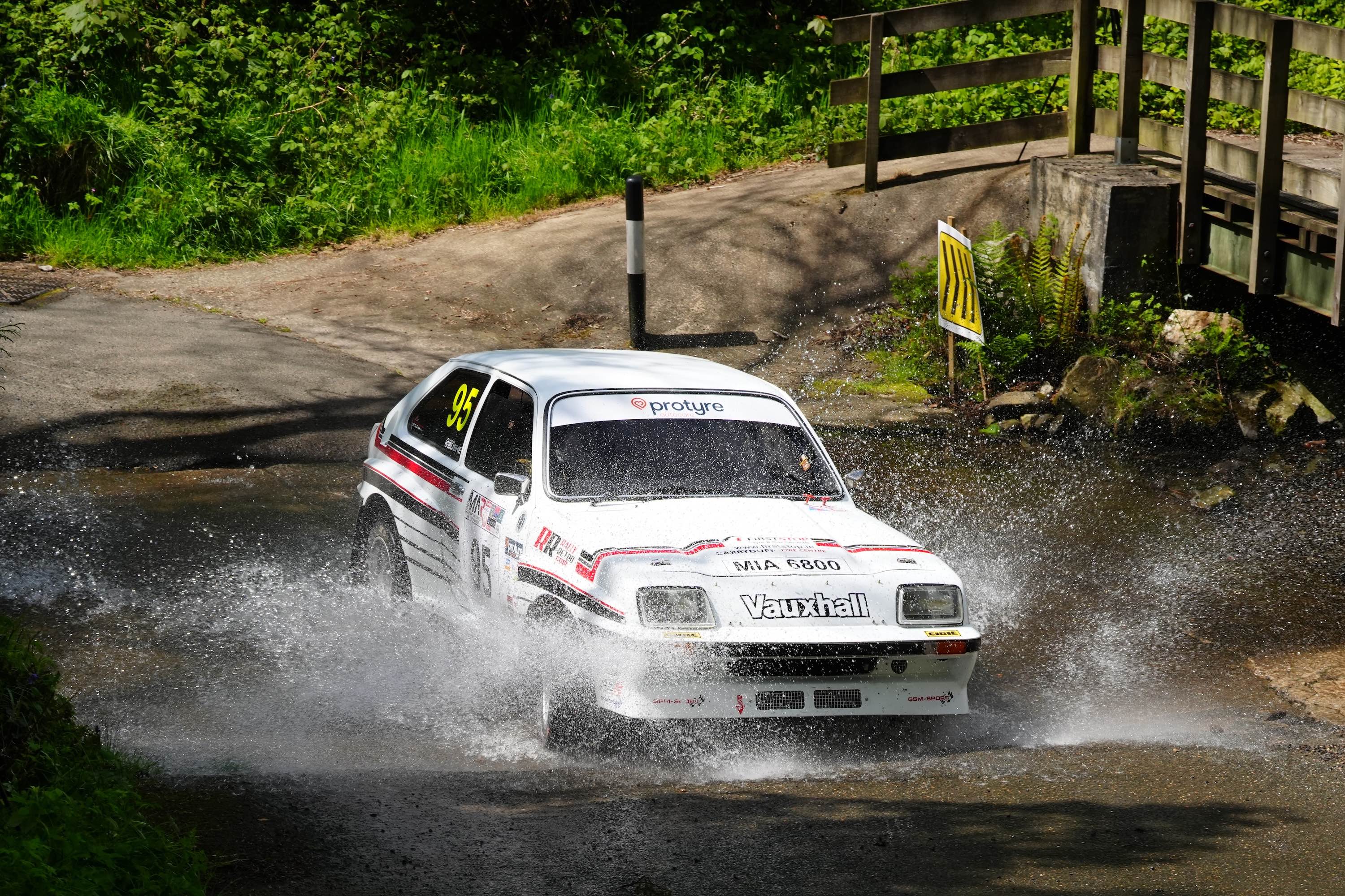 Andrew Bushe brings back magic Manx memories in his Vauxhall Chevette HSR