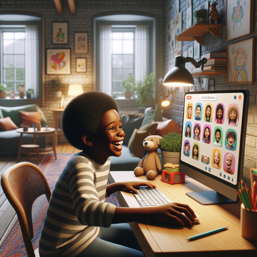 Engaging with online friends