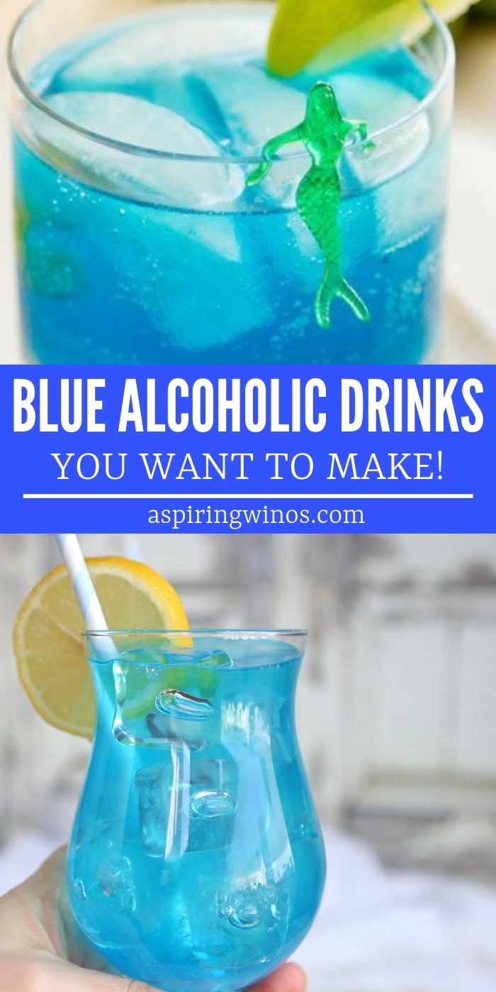 Blue cocktail recipes