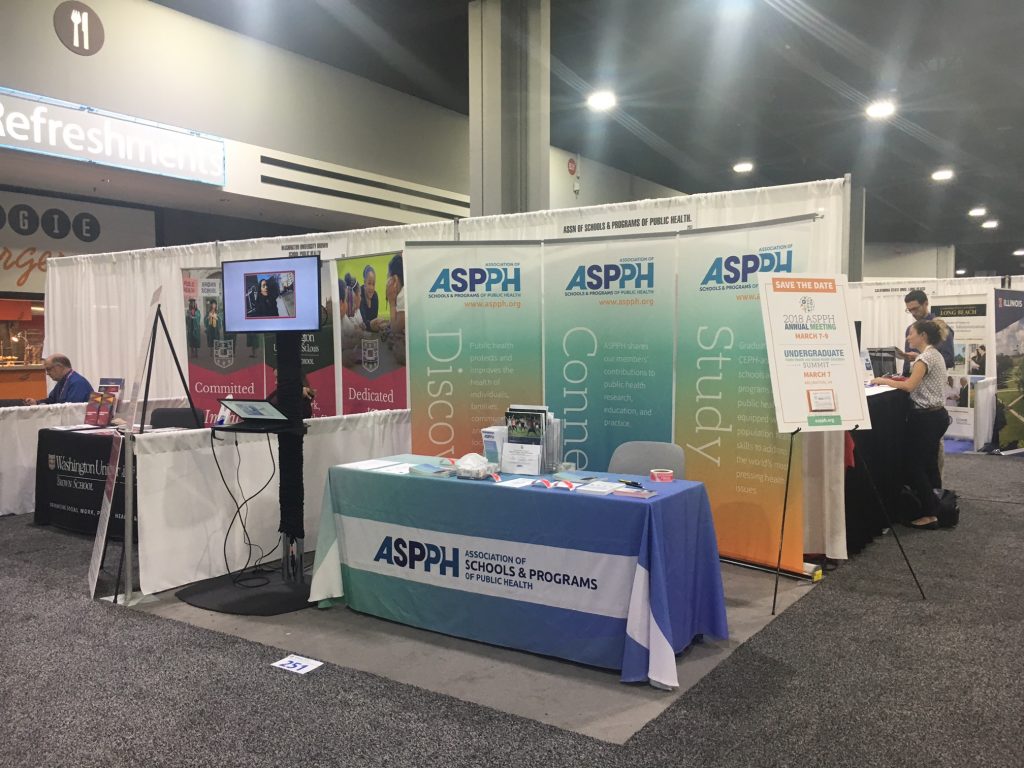If you haven't already, consider signing up for snapchat. ASPPH | ASPPH @ APHA Recap