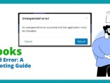 Fix Quickbooks Unexpected Error A Troubleshooting Guide