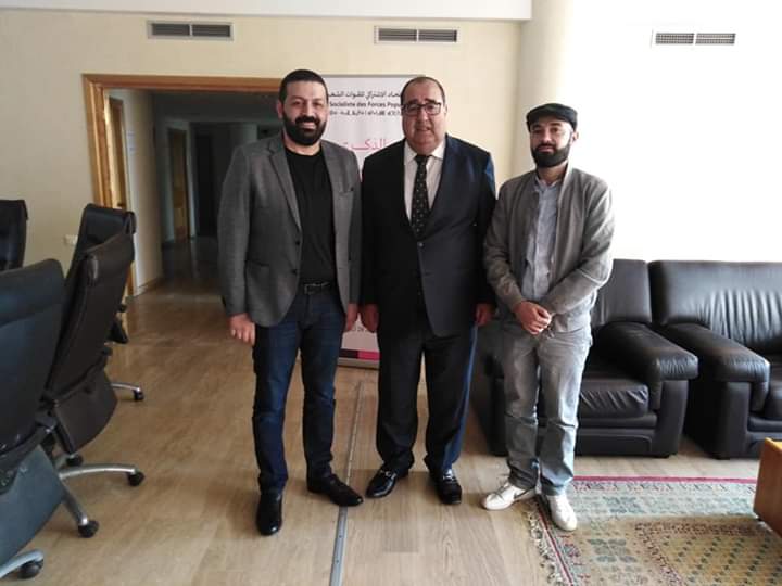 لشكر يبرم صفقة المصالحة مع أشرس معارضيه على الفايسبوك ويعلنان الهدنة ووضع أوزار الحرب الإتحادية.. فما هو المقابل؟