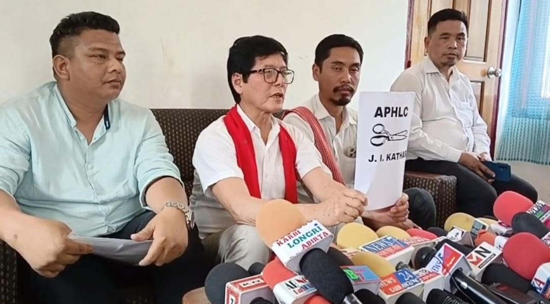 John Ingti Kathar’s Press Meet I ডিফুত এপিএইছএলচিৰ নেতা জে আই কাথাৰৰ সংবাদমেল