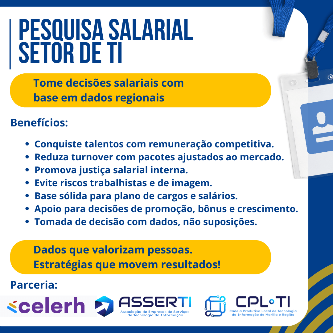 CAMPANHA PESQUISA SALARIAL DO SETOR DE TI – 2025