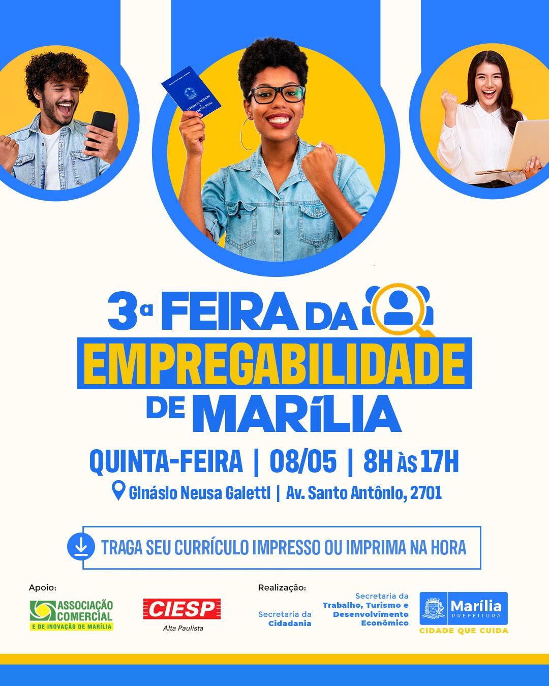 A ASSERTI CONVIDA AS EMPRESAS ASSOCIADAS PARA A FEIRA DA EMPREGABILIDADE