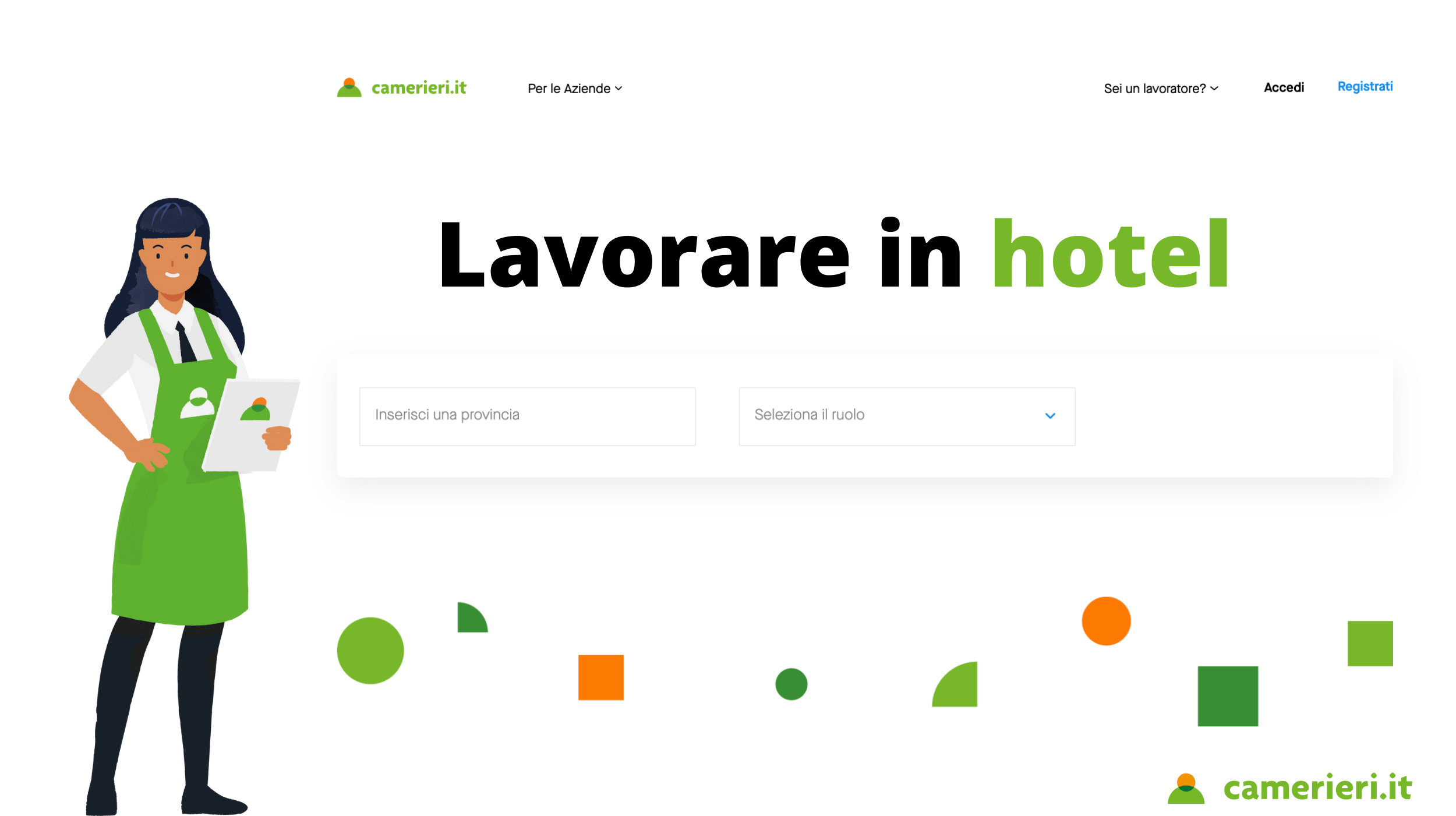 Lavorare In Hotel Mansioni E Qualifiche | Camerieri.it 1401_x_2500_png