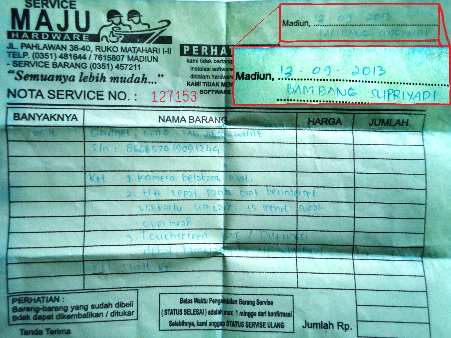 Karena dengan adanya nota ini menjadi bukti pembelian hp. Service Hp Merk Mito Sangat Lama Dan Mengecewakan Halaman 1 Kompasiana Com