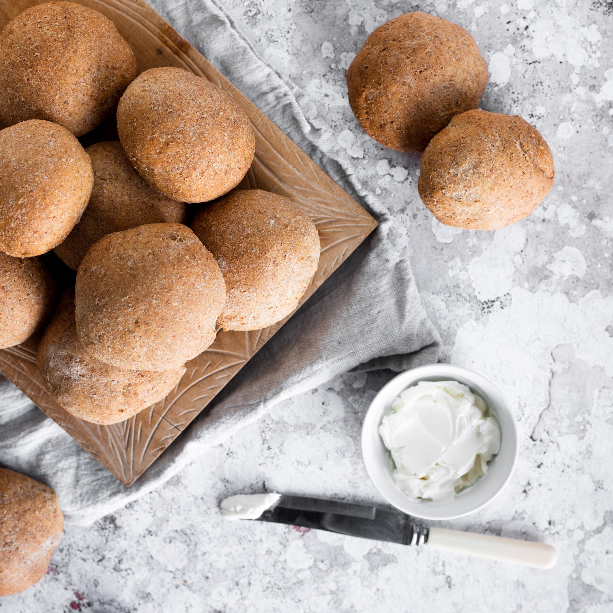Easy Wholemeal Bread Roll Recipe Baking Mad This is a perfect school holiday kids in the kitchen recipe.