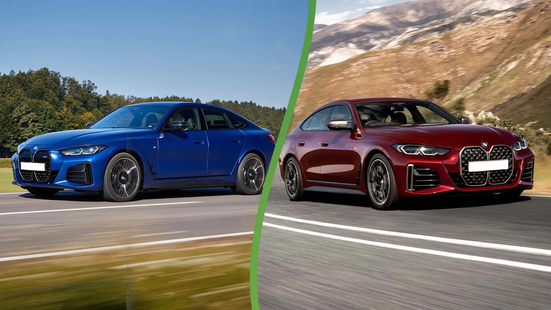 Electric or gas? bmw i4 vs. 4 series gran coupe