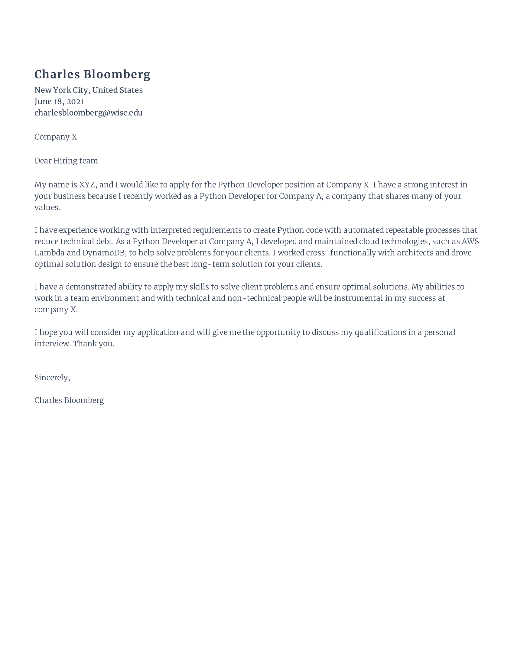 Writing a cover letter is essential when applying for jobs. Rezi Gpt 3 Ai Cover Letter Builder